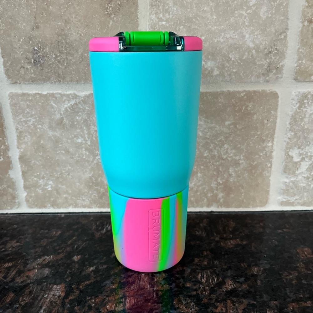 BrüMate Nav 25 oz Neon Swirl